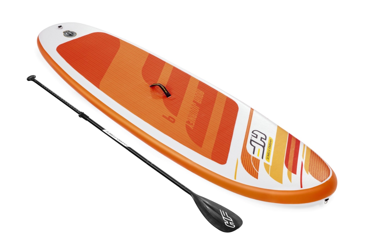 SUP-board (сап-доска) "Aqua Journey" 274x76x12см, (насос, весло, киль, лиш, ремнабор, сумка, до 100кг) 65349